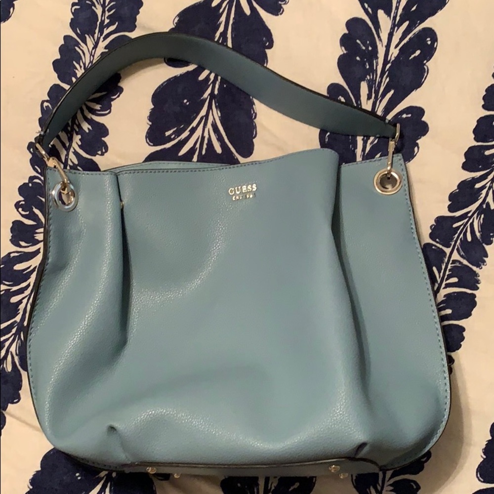 Blue Guess Purse